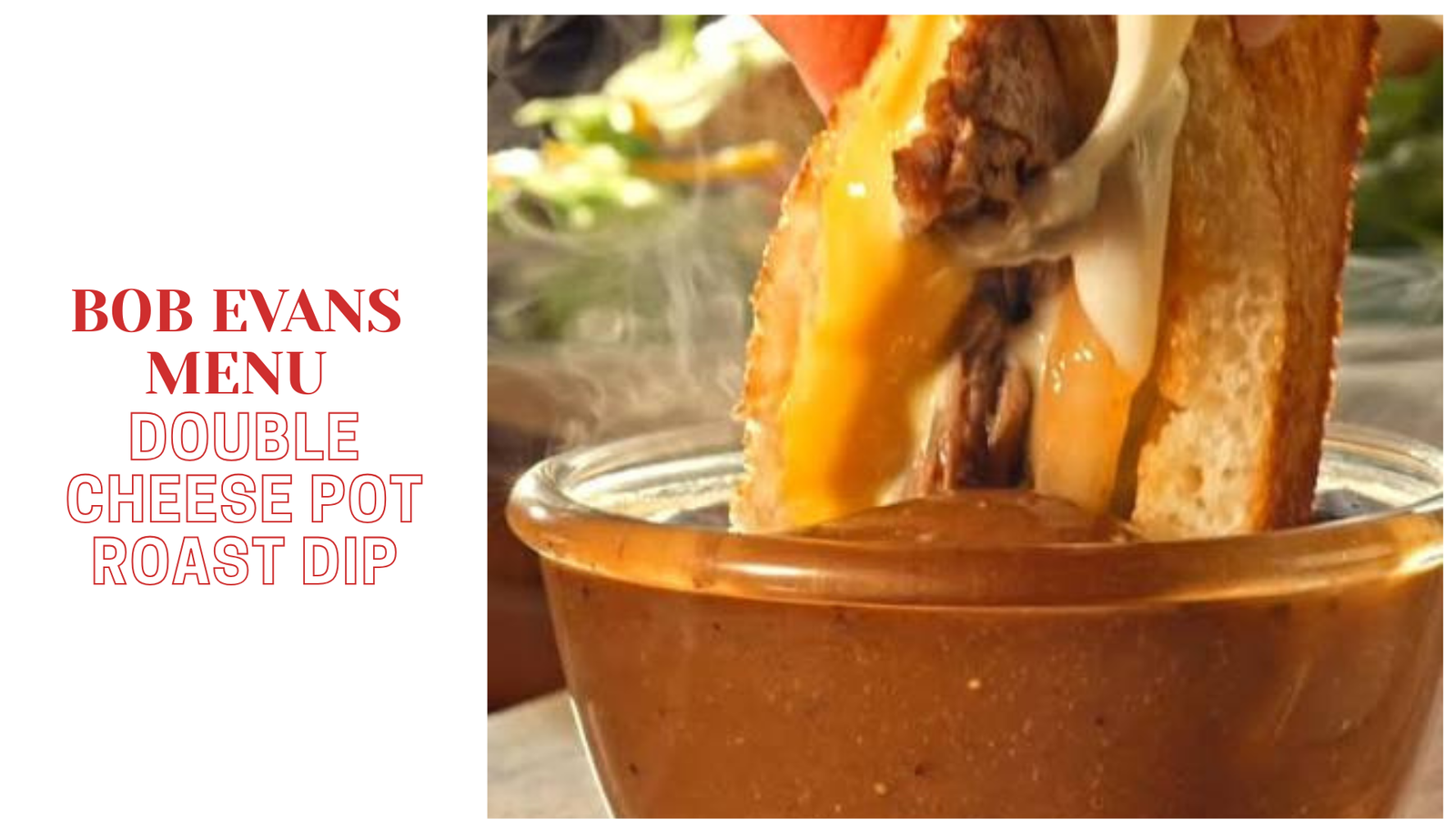 Double Cheese Pot Roast Dip