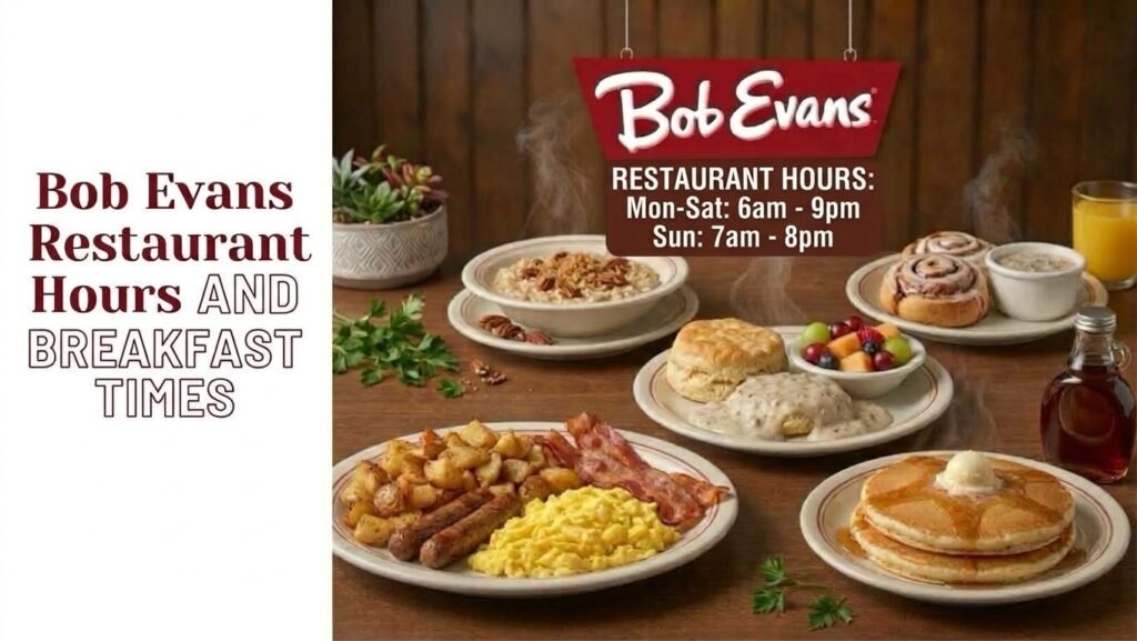 restaurant hours and breakfast times